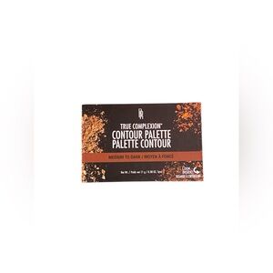 Black Radiance Contour Palette Medium/Dark – Sculpt & Highlight – New